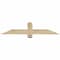 Ekena Millwork Eugene Rough Sawn Timber Gable Bracket, Douglas Fir, 48"W x 10"H x 4"D x 4"F, 5/12 Pitch GBW048X10X0404EUG00RDF - alternate 1